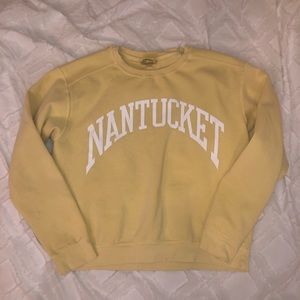 Yellow Nantucket Sweatshirt